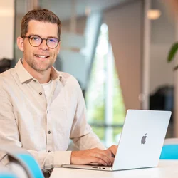 Foto oprichter Wouter Klein Heerenbrink Fluxility