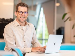 Foto oprichter Wouter Klein Heerenbrink Fluxility
